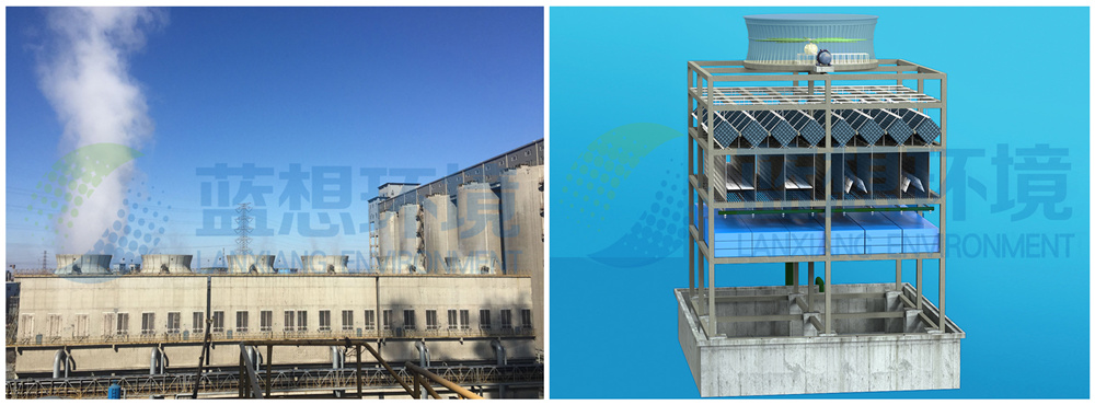 新型煤化工项目循环水系统的优化选择——消雾节水型冷却塔 新型煤化工项目循环水系统的优化选择——消雾节水型冷却塔