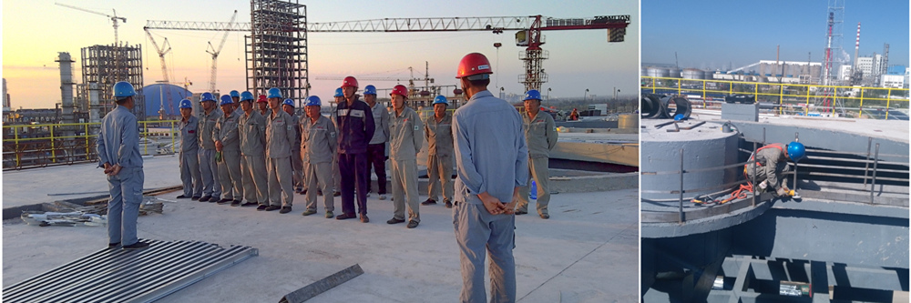 新能能源消雾节水冷却塔工地——争做安全生产的排头兵 新能能源消雾节水冷却塔工地——争做安全生产的排头兵