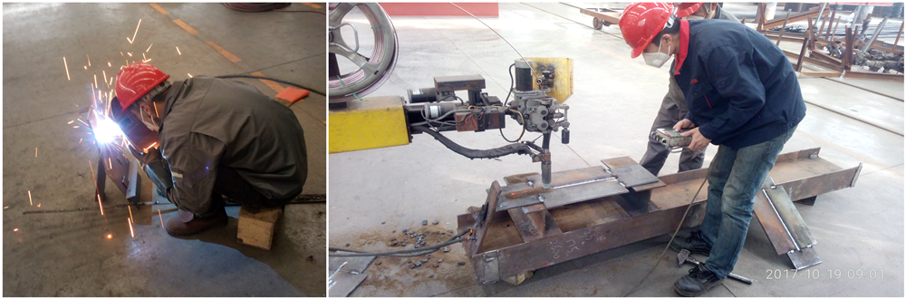 2017年蓝想首届焊工技能鉴定比赛 2017年蓝想首届焊工技能鉴定比赛