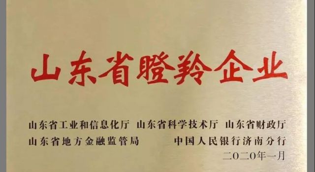 蓝想环境被认定为山东省第三批瞪羚企业 蓝想环境被认定为山东省第三批瞪羚企业