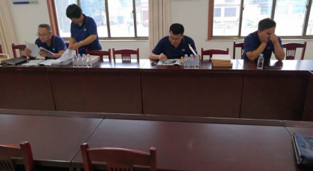 一公司检查组对胶海线总监办进行六月份检查 一公司检查组对胶海线总监办进行六月份检查