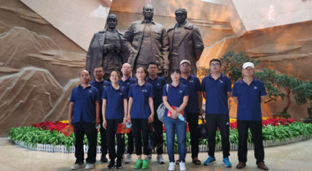 回望历史展望未来 ——四公司组织党员和入党积极分子参观莱芜战役纪念馆 回望历史展望未来 ——四公司组织党员和入党积极分子参观莱芜战役纪念馆