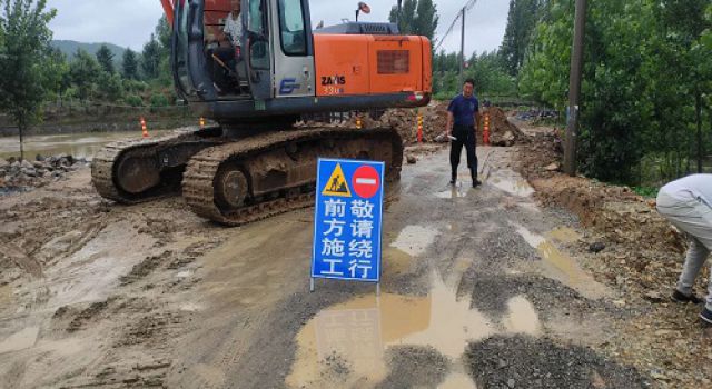 兰陵监理处汛期积极组织排水保障工程安全 兰陵监理处汛期积极组织排水保障工程安全
