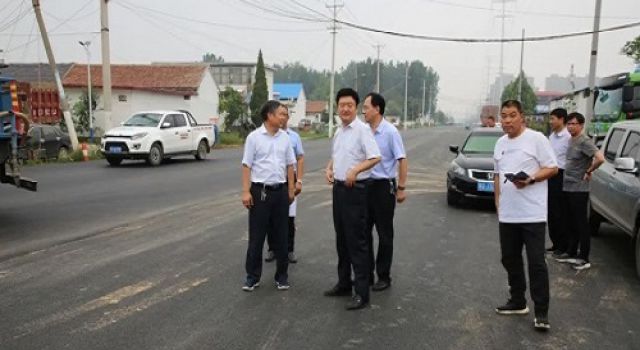 临沂市交通运输局来兰陵县督导检查农村公路工程建设工作 临沂市交通运输局来兰陵县督导检查农村公路工程建设工作