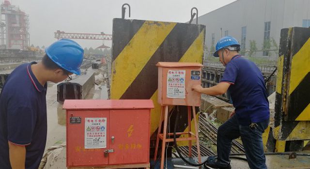 京沪高速二驻地办组织安全、环保及文明施工检查