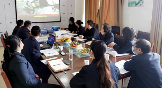 总公司考核组对北京分院进行2020年年终考核