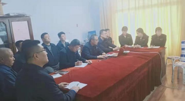 新宁高速总监办组织学习传达总公司、一公司年会会议精神