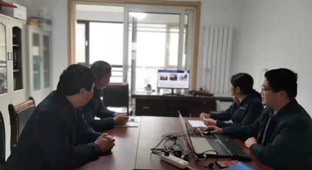 兰陵项目组织学习传达总公司、一公司年会会议精神