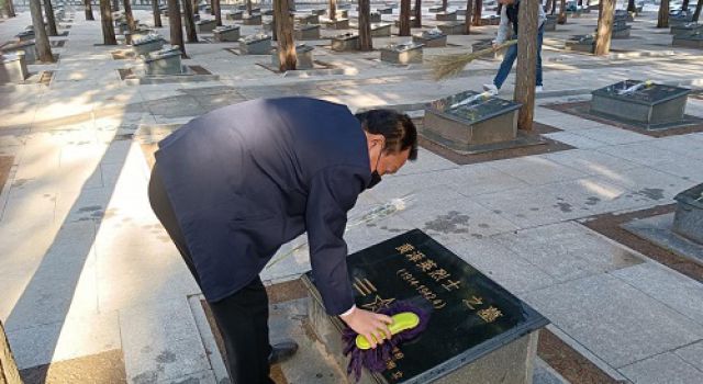 传承红色基因、清明祭英烈