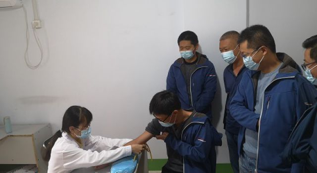 关注健康，五公司工会组织进行健康体检