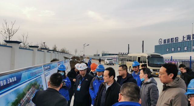 河南省交通厅副厅长李强一行莅临安罗高速SG-4标段检查指导工作