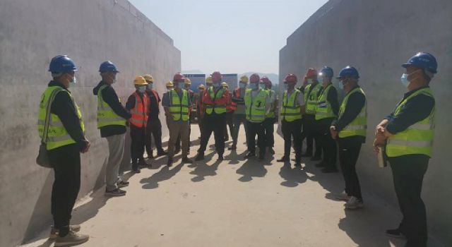 临临六驻地办组织涵洞工程观摩交流，提高品质工程创建