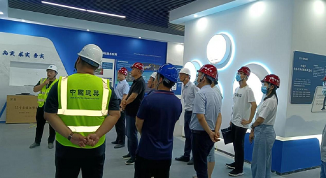 淄博快速路项目迎接市交通运输局观摩