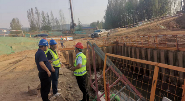 临临高速第六驻地办开展国庆、二十大前安全专项检查