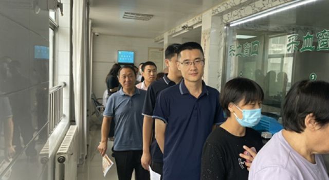 暖心体检，健康相伴-东平项目组织全体员工健康检测