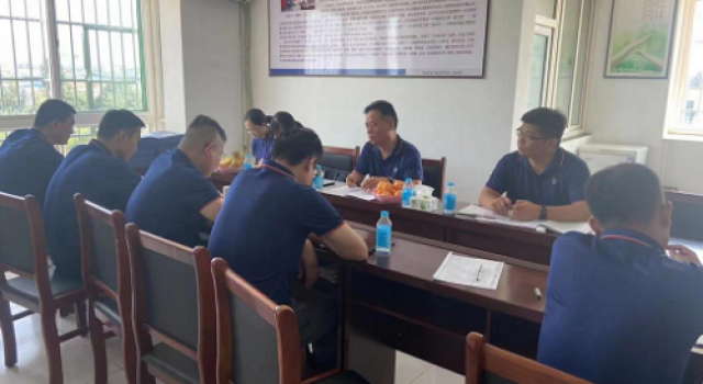 总公司考核组对四公司章丘监理项目进行半年考核