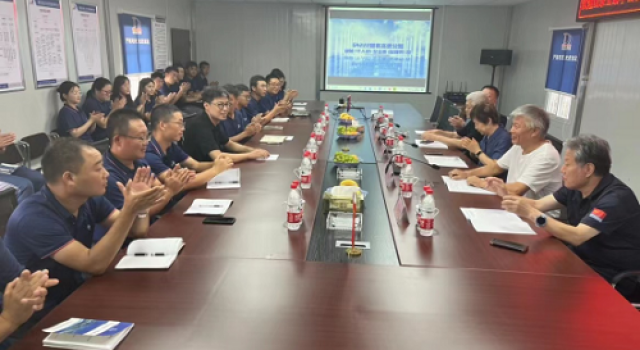 山东公路学会专家莅临四公司和襄高速第二驻地办检查指导工作