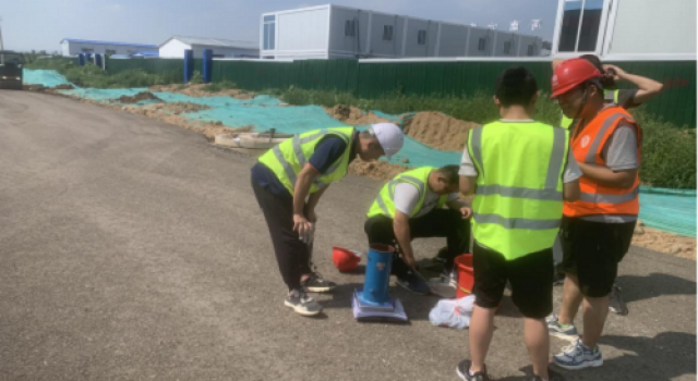 章丘区轻卡西路工程进展情况