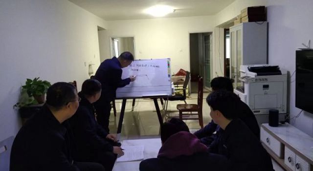 加强员工学习、提高技术水平----济南大西环项目组织业务学习 加强员工学习、提高技术水平----济南大西环项目组织业务学习