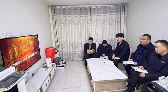 济南大西环项目监理组组织观看安全生产警示教育片 济南大西环项目监理组组织观看安全生产警示教育片