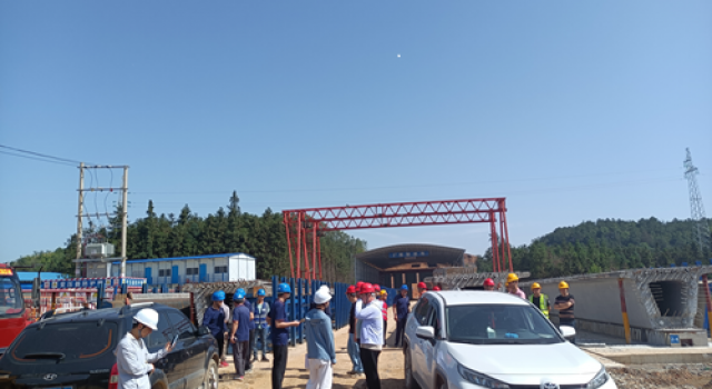 东泰咨询全灌高速第一总监办组织5月份综合大检查